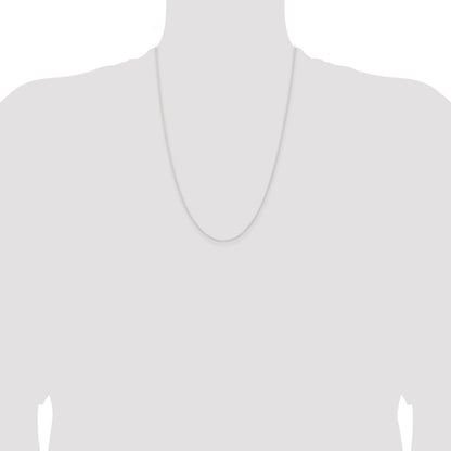 Sterling Silver 1.45mm Forzantine Cable Chain