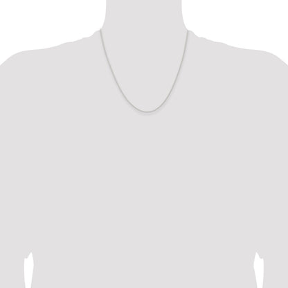 Sterling Silver 1.6mm Forzantine Cable Chain