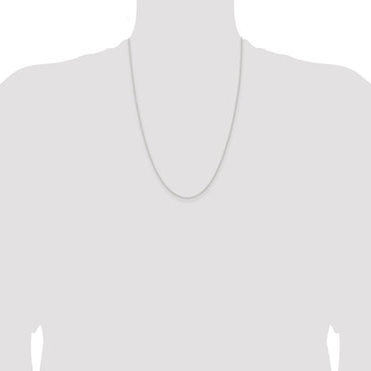 Sterling Silver 1.6mm Forzantine Cable Chain
