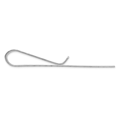 Sterling Silver Rhodium-plated Tie Bar