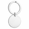 Sterling Silver Rhodium-plated Key Ring