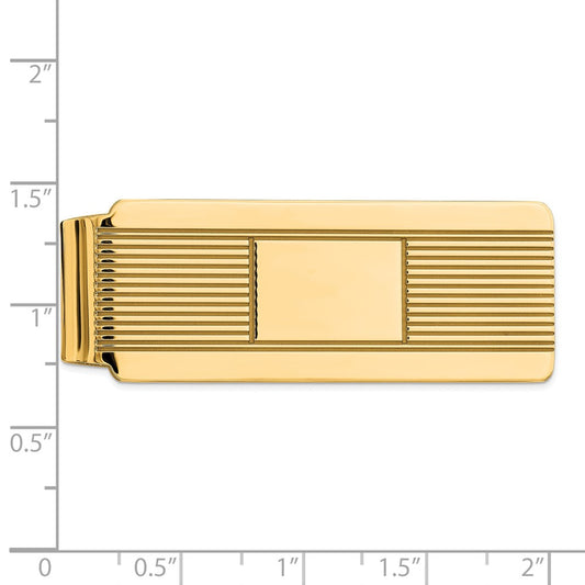 Sterling Silver Gold-plated Money Clip