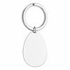 Sterling Silver Rhodium-plated Key Chain
