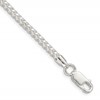 Sterling Silver 3mm D/C Square Franco Chain