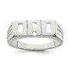 Sterling Silver Solid Dad Ring
