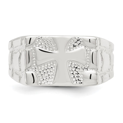 Sterling Silver Nugget Ring