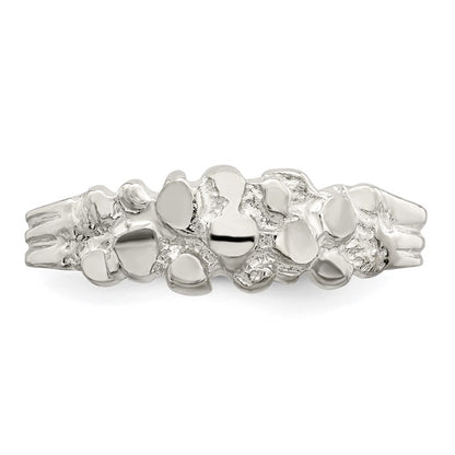 Sterling Silver Nugget Ring