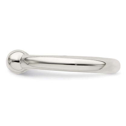 Sterling Silver Tube Ring
