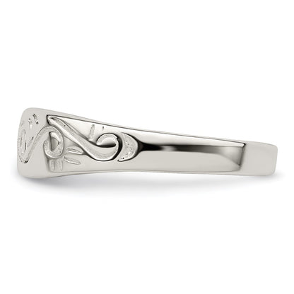 Sterling Silver Swirl Ring
