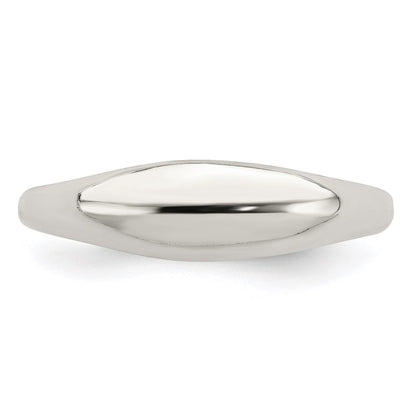 Sterling Silver Fancy Domed Ring