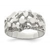 Sterling Silver Men's Nugget Ring