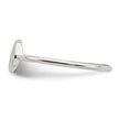 Sterling Silver Polished Circle Ring
