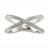 Sterling Silver Diamond Accent Ring