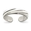 Sterling Silver Antiqued Toe Ring