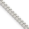 Sterling Silver 3.25mm Domed Curb Chain