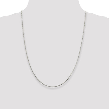 Sterling Silver 1.25mm Round Franco Chain