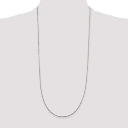Sterling Silver 1.25mm Round Franco Chain