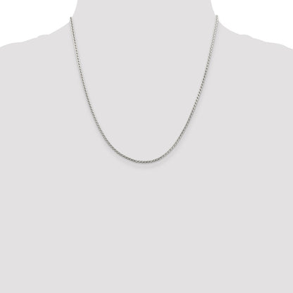 Sterling Silver 1.75mm Round Franco Chain