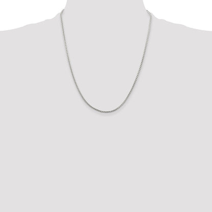 Sterling Silver 1.75mm Round Franco Chain