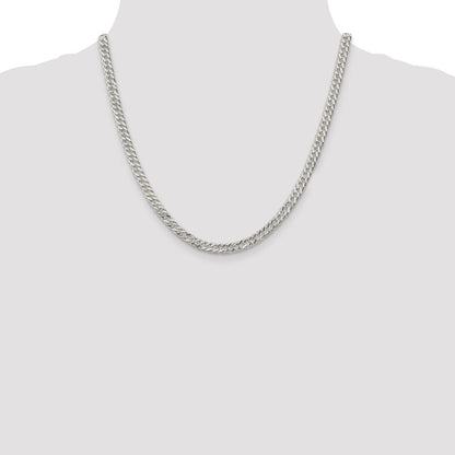 Sterling Silver 5.5mm Rambo Chain