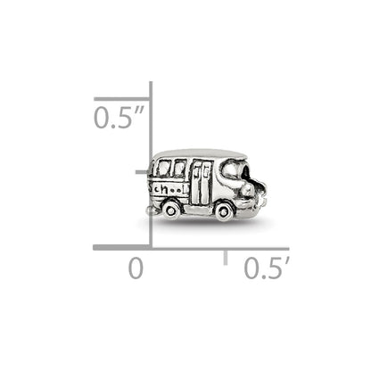 Sterling Silver Reflections Kids Bus Bead