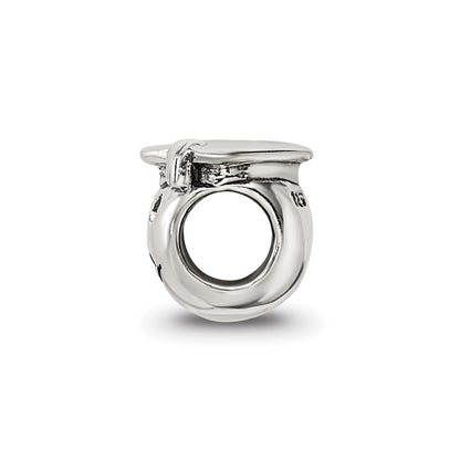 Sterling Silver Reflections Kids Happy Graduate Bead
