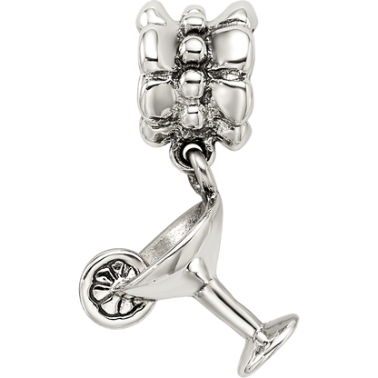 Sterling Silver Reflections Margarita Dangle Bead