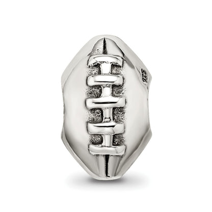 Sterling Silver Reflections Football Bead