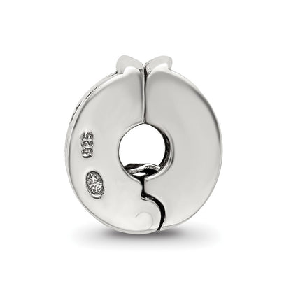 Sterling Silver Reflections Hinged X Clip Bead