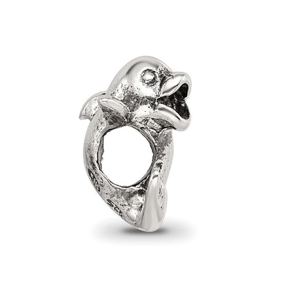 Sterling Silver Reflections Kids Dolphin Bead