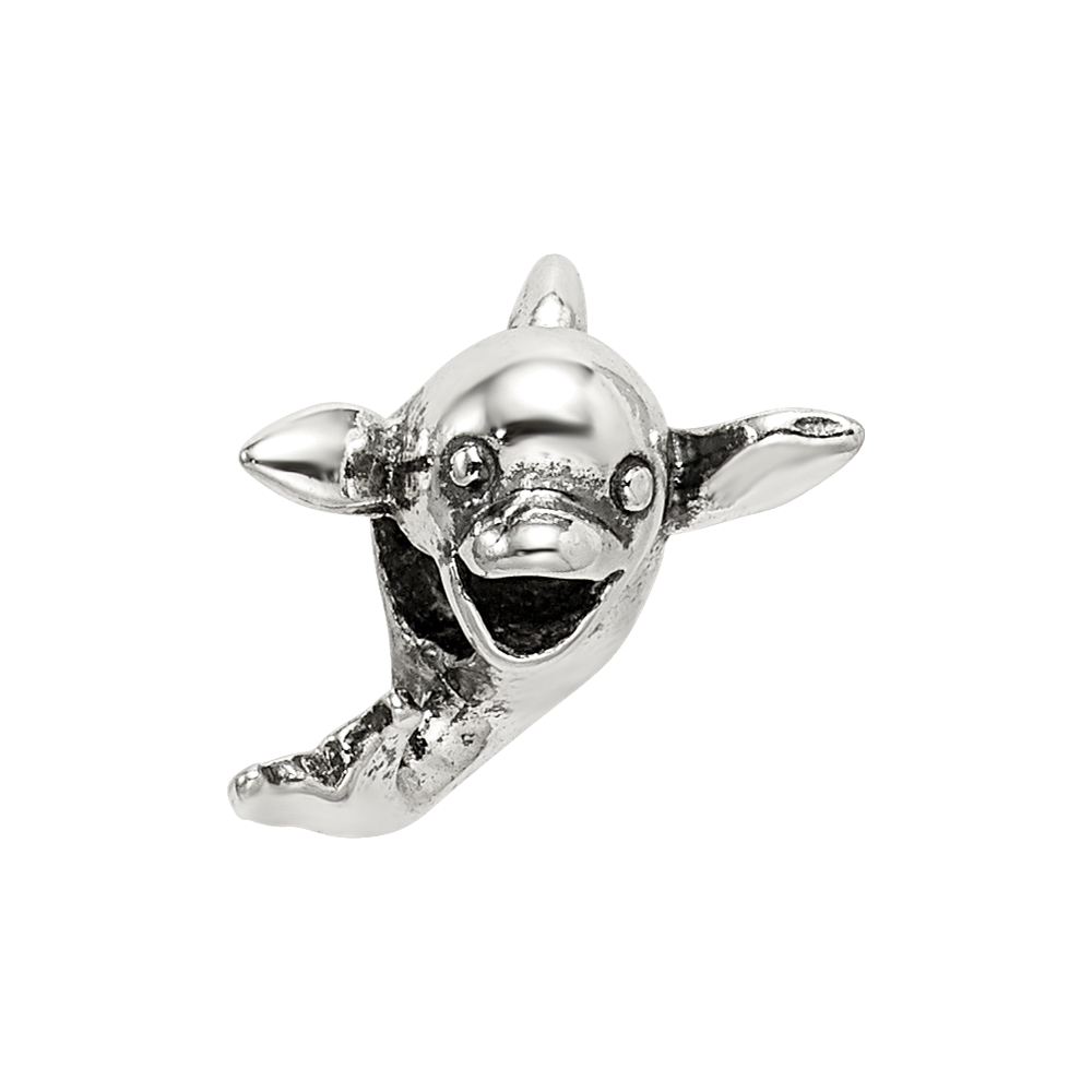 Sterling Silver Reflections Kids Dolphin Bead