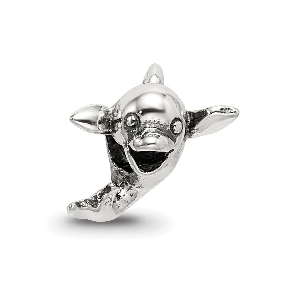 Sterling Silver Reflections Kids Dolphin Bead