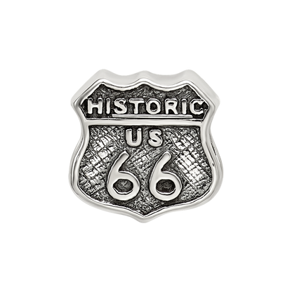 Sterling Silver Reflections Route 66 Bead