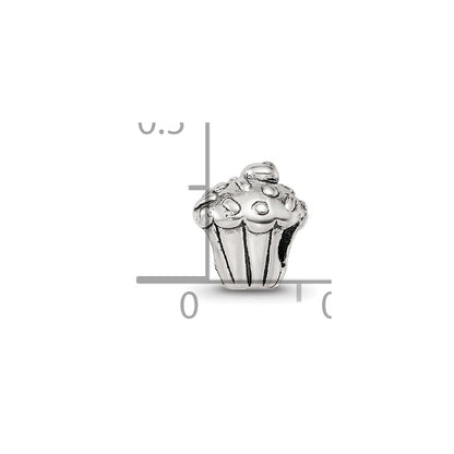 Sterling Silver Reflections Kids Cupcake Bead