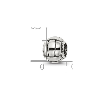 Sterling Silver Reflections Volleyball Bead
