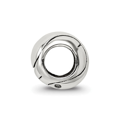 Sterling Silver Reflections Basketball Bead