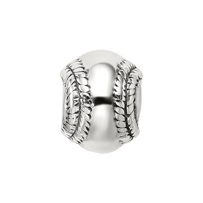 Sterling Silver Reflections Baseball Bead
