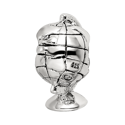 Sterling Silver Reflections Globe Bead