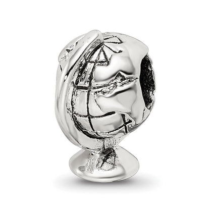 Sterling Silver Reflections Globe Bead