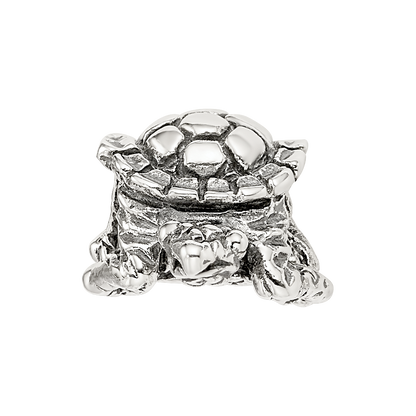 Sterling Silver Reflections Turtle Bead