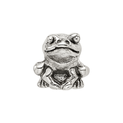 Sterling Silver Reflections Kids Frog Bead