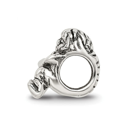 Sterling Silver Reflections Two Kids Bead