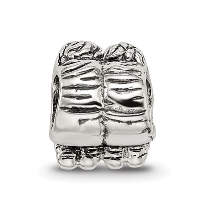 Sterling Silver Reflections Two Kids Bead