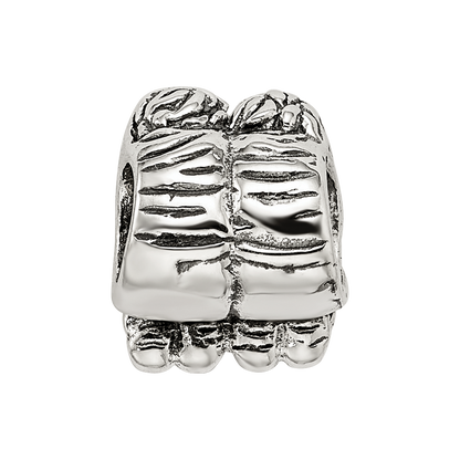 Sterling Silver Reflections Two Kids Bead