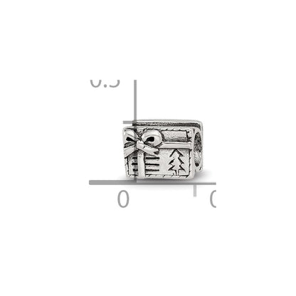 Sterling Silver Reflections Kids Christmas Present Bead