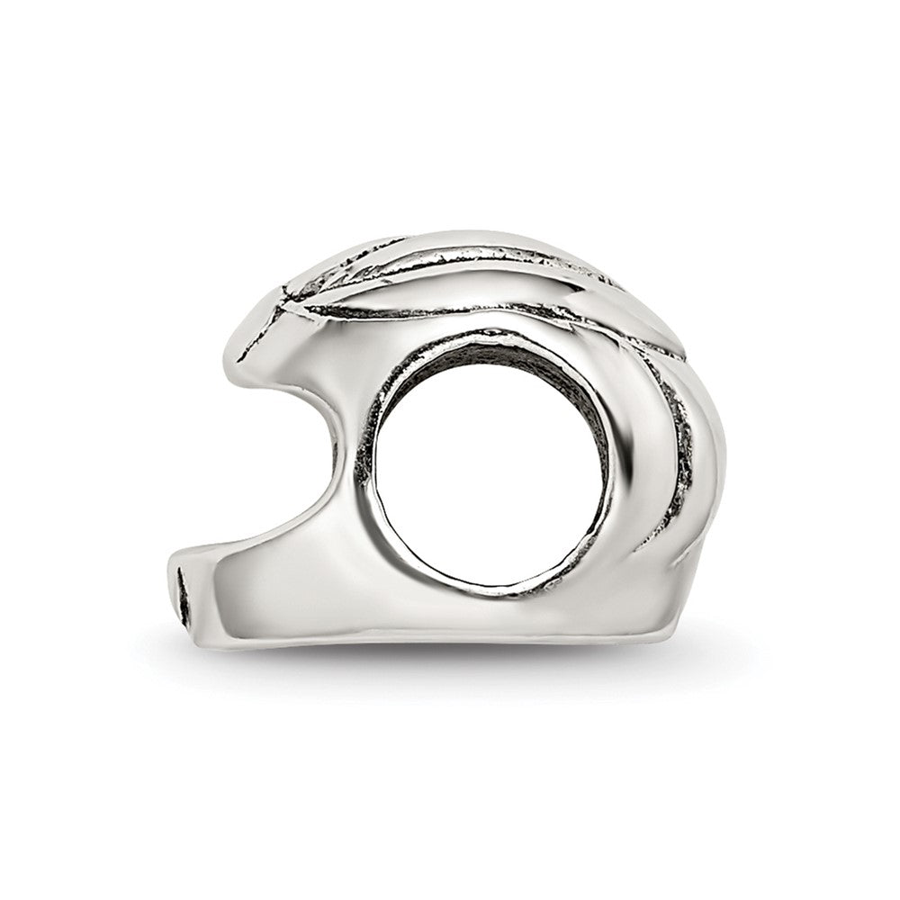 Sterling Silver Reflections Race Car Helmet Bead