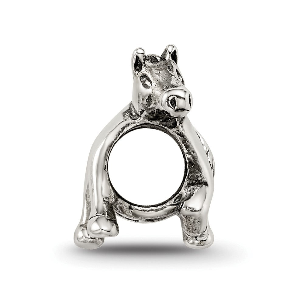Sterling Silver Reflections Horse Bead