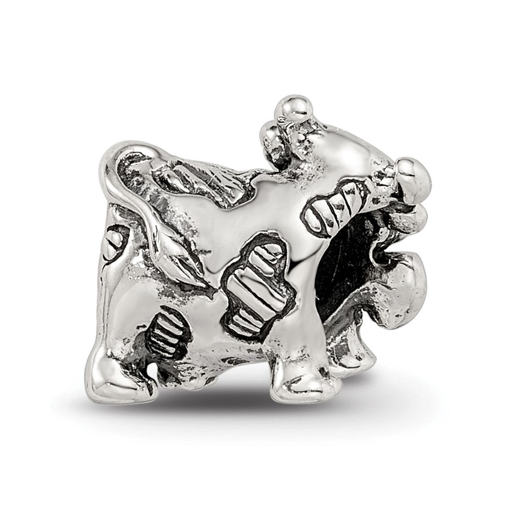 Sterling Silver Reflections Dairy Cow Bead