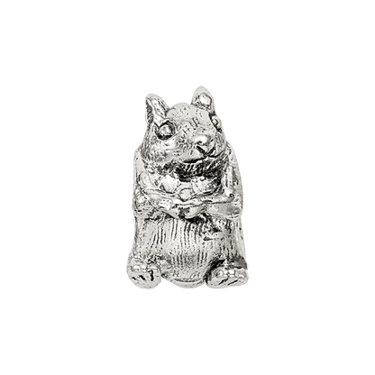 Sterling Silver Reflections Squirrel Bead