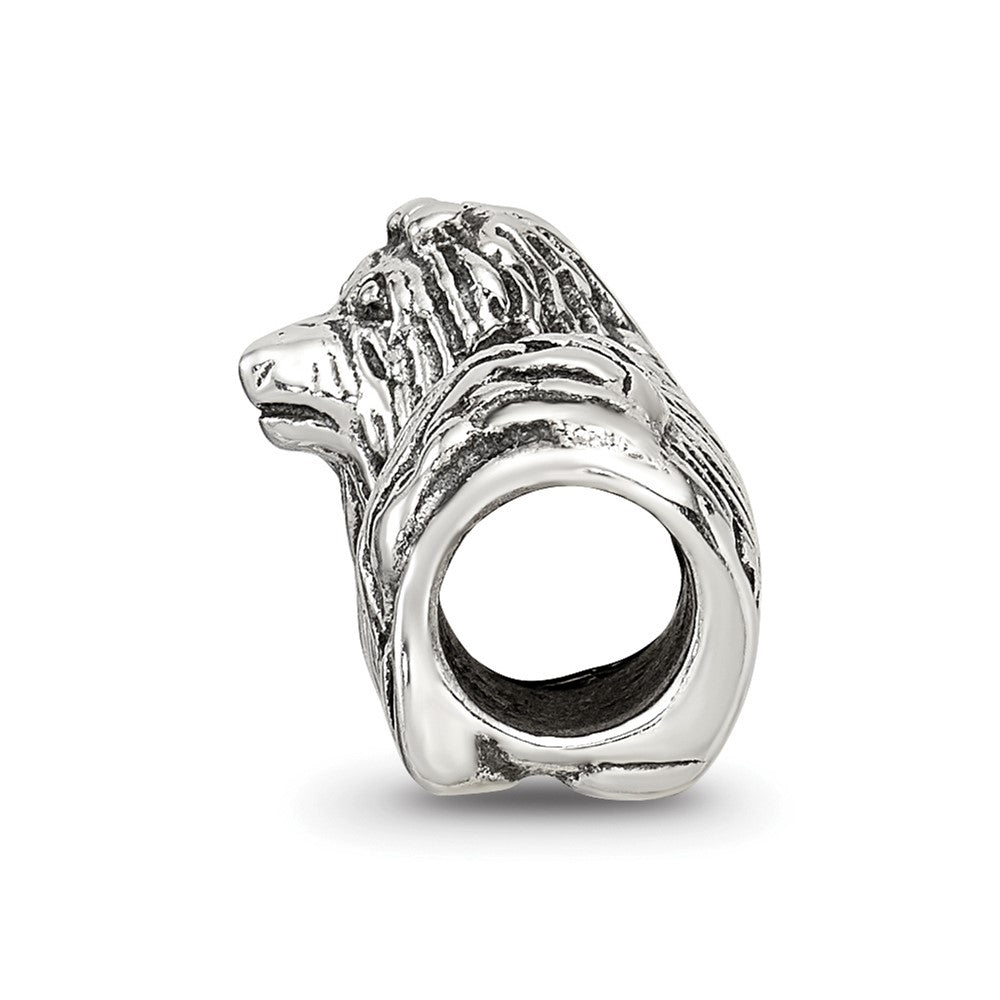 Sterling Silver Reflections Yorkshire Terrier Bead